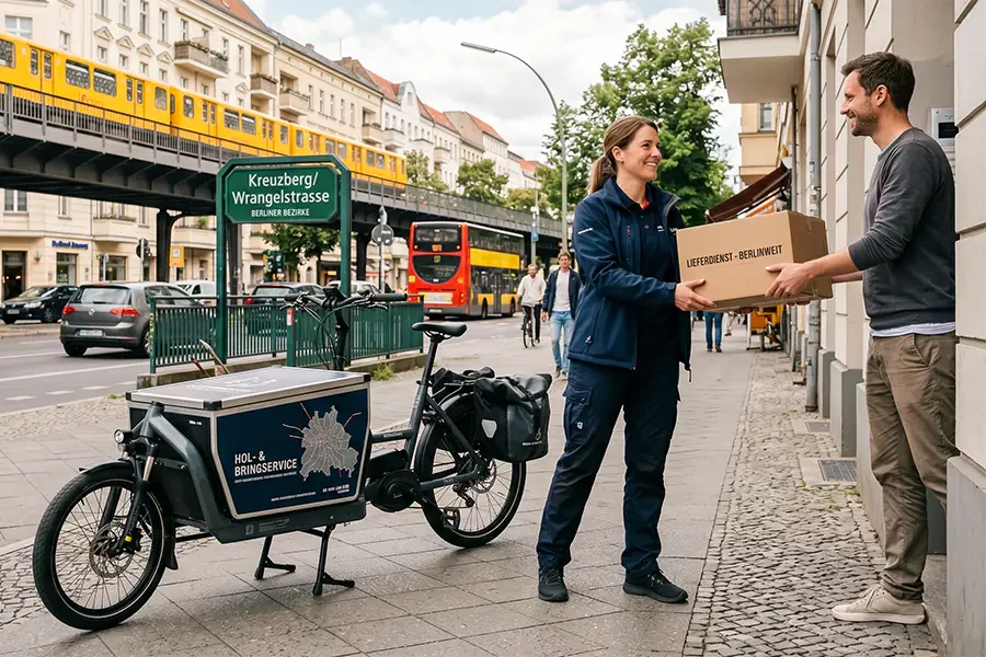 Hol- und Bringservice in allen Berliner Bezirken