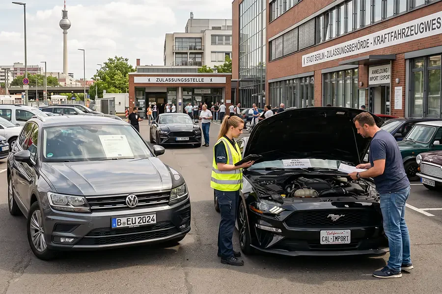 Import-Zulassung (EU und Nicht-EU Fahrzeuge) in Berlin